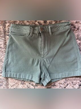 Madewell light green Jean shorts size 30